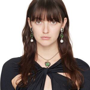 Mondo Mondo Pacha Necklace in Lizard Green